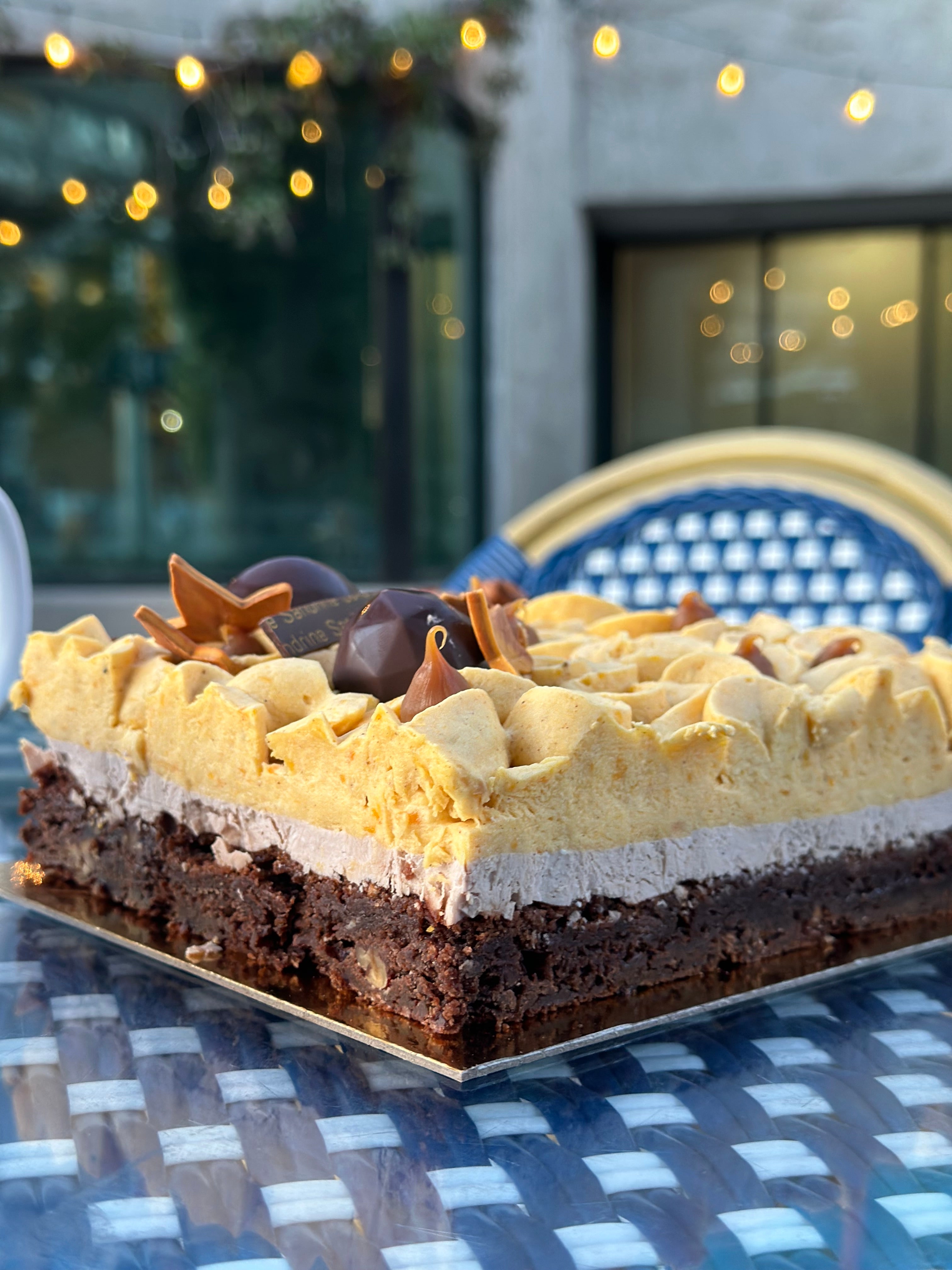 Pumpkin Pecan Cheesecake