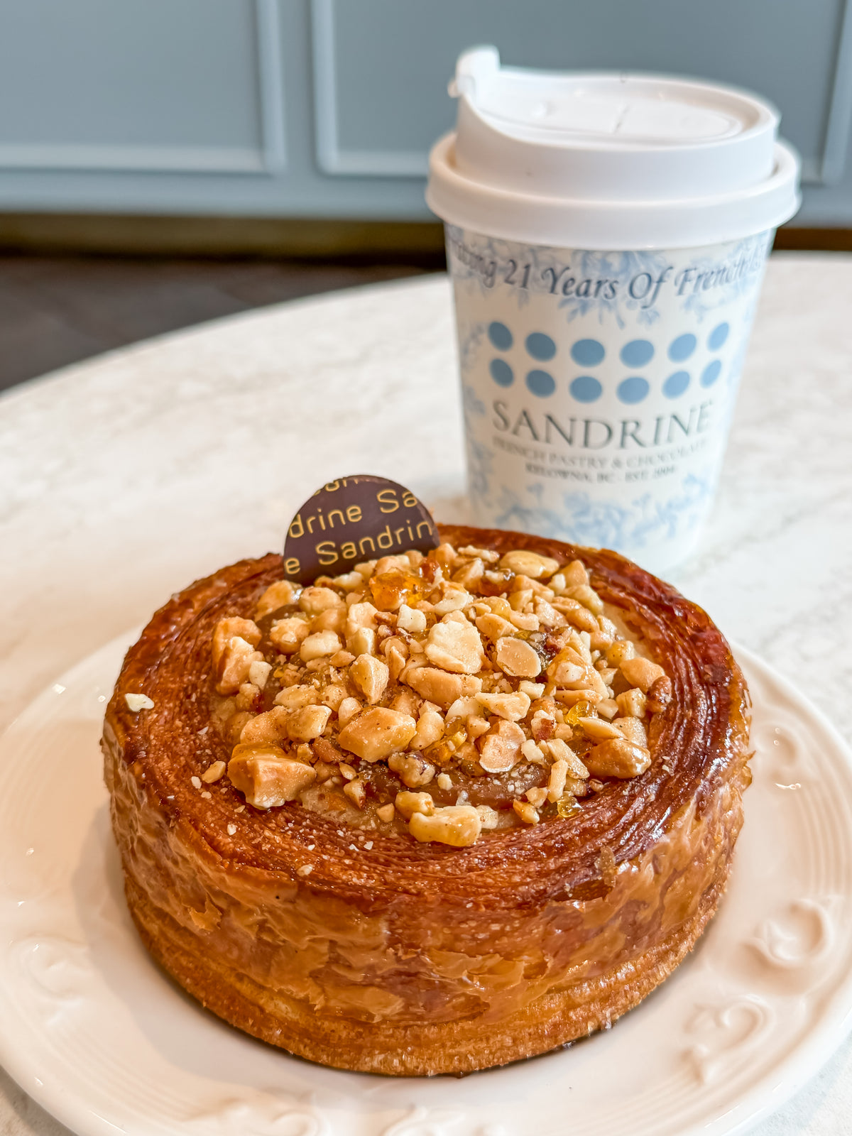 Pumpkin spice danish