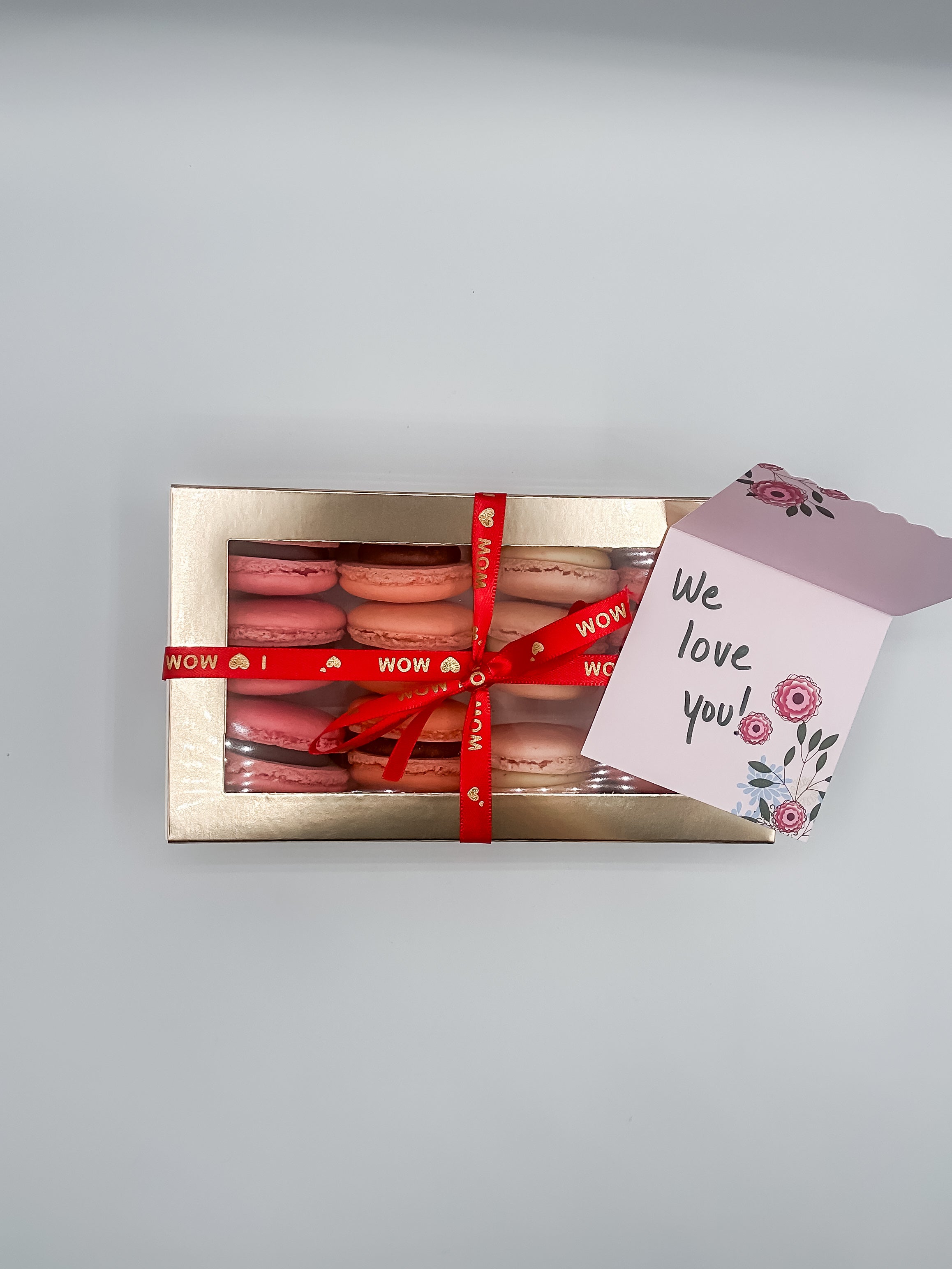 12pc Macaron Gift Box with Card