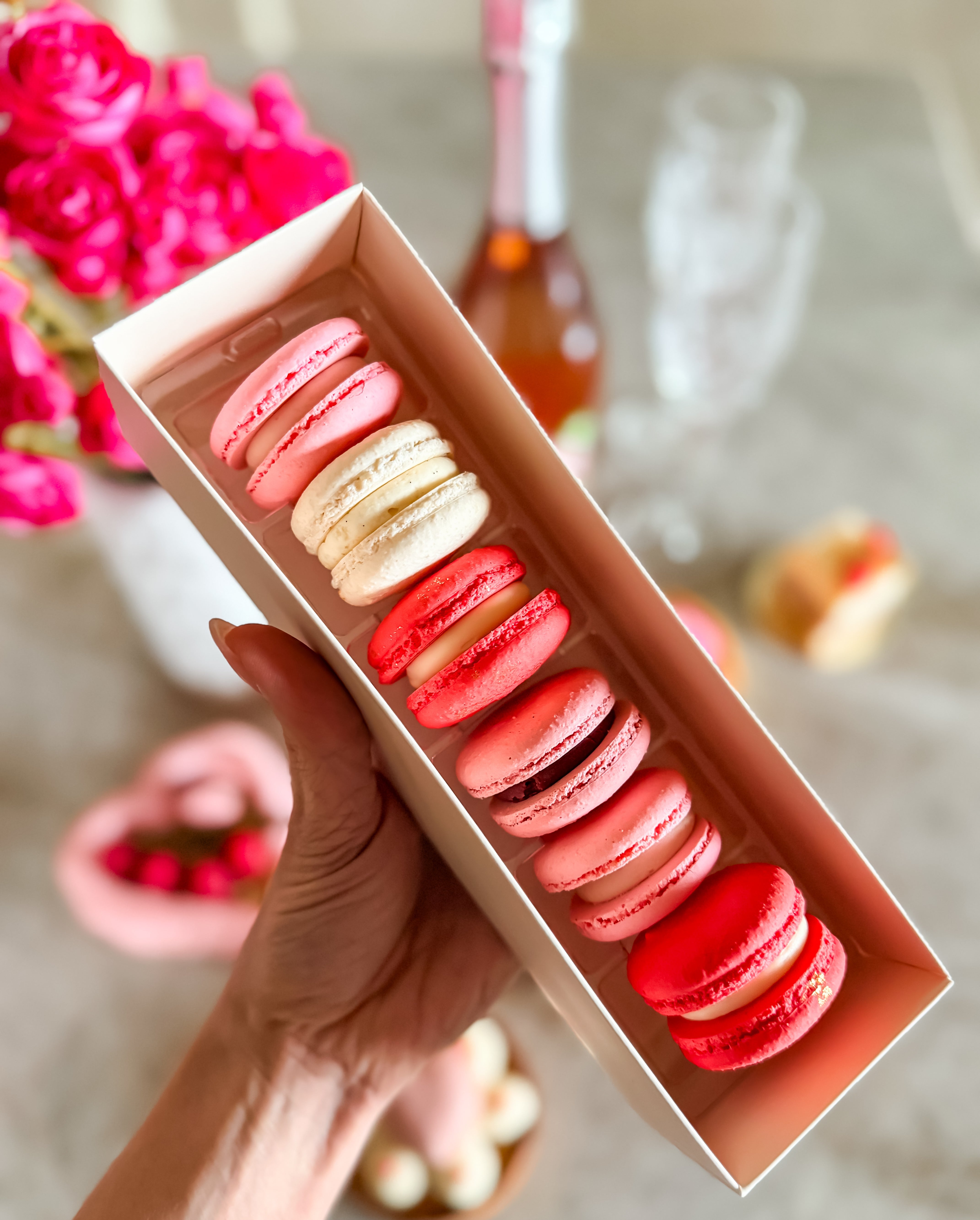 Valentine Macaron Giftbox￼